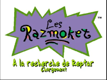 Nickelodeon Les Razmoket - A la Recherche de Reptar (FR) screen shot title